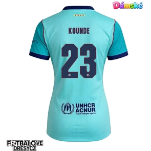 Barcelona Jules Kounde #23 Dámské Alternativní Dres 2026-27 Krátký Rukáv Barcelona Jules Kounde #23 Dámské Alternativní Dres 2026-27 Krátký Rukáv